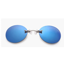 Carica l&#39;immagine nel visualizzatore di Gallery, Matrix Style Rimless Nose Clip Sunglasses Matrix Morpheus Men Women Polarized Ultra-light Outdoor Rimless Sunglasses Black