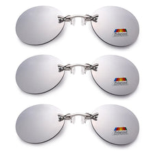 Carica l&#39;immagine nel visualizzatore di Gallery, Matrix Style Rimless Nose Clip Sunglasses Matrix Morpheus Men Women Polarized Ultra-light Outdoor Rimless Sunglasses Black