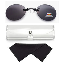 Carica l&#39;immagine nel visualizzatore di Gallery, Matrix Style Rimless Nose Clip Sunglasses Matrix Morpheus Men Women Polarized Ultra-light Outdoor Rimless Sunglasses Black