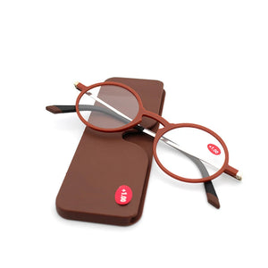May Flower Rectangular TR90 Reading Glasses Thin  Spectacles Glasses Frame Men Blue Light Round Glasses Women With Case+2