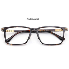 Load image into Gallery viewer, Men Acetate&amp;Pure Titanium Business Glasses Frames  Matte Retro   Brand Optical Eyewear Myopia Prescription Eyeglasses