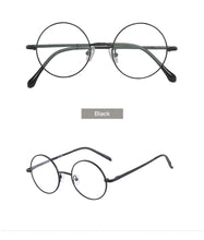 Load image into Gallery viewer, Men And Women Stainless Steel Full Rim Eyeglasses Round Classic Glasses Frame For Prescritiption Lenses