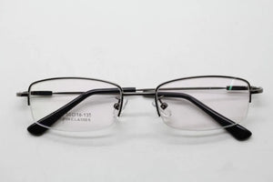 Men Half-frame Glasses Frames Metal Eyeglasses women Semi-rimless Glasses Frame   10Pcs/Lot
