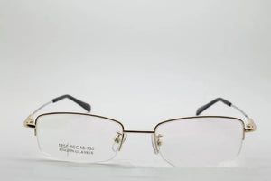 Men Half-frame Glasses Frames Metal Eyeglasses women Semi-rimless Glasses Frame   10Pcs/Lot