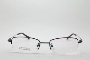Men Half-frame Glasses Frames Metal Eyeglasses women Semi-rimless Glasses Frame   10Pcs/Lot