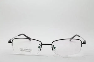Men Half-frame Glasses Frames Metal Eyeglasses women Semi-rimless Glasses Frame   10Pcs/Lot