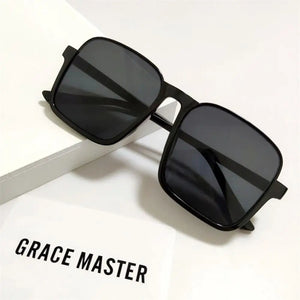 Men Polarized Sunglasses Metal Narrow Frame Driving Sunglasses Anti Glare Sun Glasses UV400 Fishing Sunglasses 2024 New