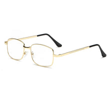 Load image into Gallery viewer, Men Reading Glasses Classic HD Anti Fatigue Presbyopic Eyeglasses Male Business Metal Full Frame Farsighted Eyewear +100 To +400