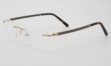 Load image into Gallery viewer, Men Rimless Eyeglasses Frame Strong Optical Frame Prescription Spectacle Frameless Glasses Lenses Size Width Shape Adjustable