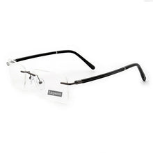 Load image into Gallery viewer, Men Rimless Eyeglasses Frame Strong Optical Frame Prescription Spectacle Frameless Glasses Lenses Size Width Shape Adjustable