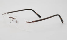 Load image into Gallery viewer, Men Rimless Eyeglasses Frame Strong Optical Frame Prescription Spectacle Frameless Glasses Lenses Size Width Shape Adjustable
