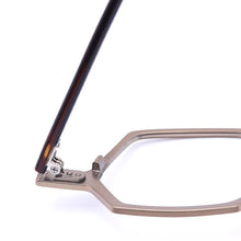 Load image into Gallery viewer, Men Titanium Glasses Frame Square Japan   Myopia Optical Prescription Acetate Eyeglasses Retro Small  Eyewear