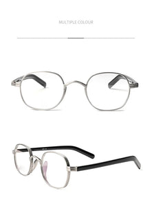 Men Titanium Glasses Frame Square Women Retro Luxury Prescription Myopia Optical Acetate Eyeglasses Vintage Small Japan Eyewear