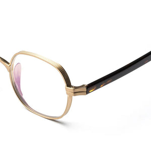 Men Titanium Glasses Frame Square Women Retro Luxury Prescription Myopia Optical Acetate Eyeglasses Vintage Small Japan Eyewear