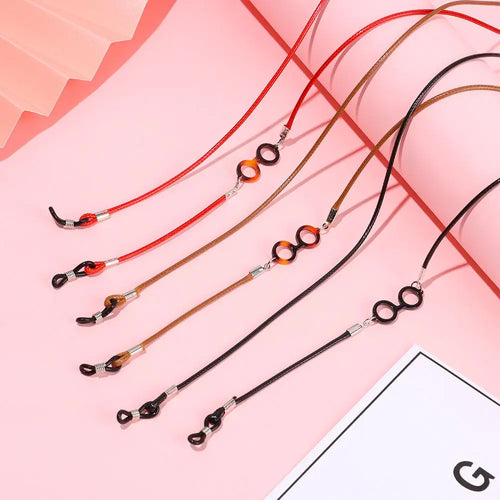 Men Women Adjustable Glasses Chain Non-Slip Neck Cord Eyewear Lanyard Glasses Strap Eyeglasses Rope