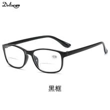 Load image into Gallery viewer, Men Women Bifocals Reading Glasses Bifocal Far Near Magnification Eyewear Presbyopic Glasses Ultralight Eyeglasses 2024 New