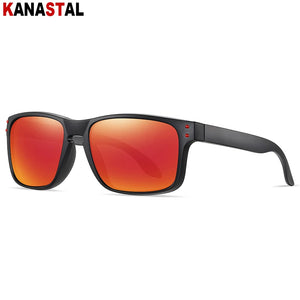 Men Women Polarized Sunglasses UV400 Classic Colorful Sun Glasses Square Eyeglasses Frame Bike Travel Shade Anti Glare Eyewear