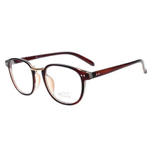 Load image into Gallery viewer, Men Women Square Full Frame Glasses Eyewear Plastic Retro Black Brown Spectacle GP22