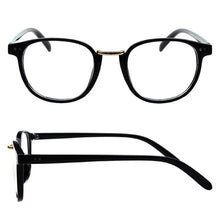 Load image into Gallery viewer, Men Women Square Full Frame Glasses Eyewear Plastic Retro Black Brown Spectacle GP22