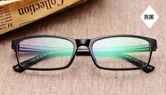 Men Women Ultra-light tr90 Myopia Frame Eyeglasses Glasses Frame Full Frame Glasses Myopia Prescription Glasses Wholesale