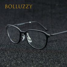 Load image into Gallery viewer, Men Women&#39;s Degree Eyeglasses Frame Cat Eye Golden Eyeglasses Frame for Men Women Ultem PEI Ultra Light Eye Wear for Men Women