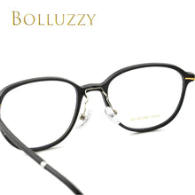 Load image into Gallery viewer, Men Women&#39;s Degree Eyeglasses Frame Cat Eye Golden Eyeglasses Frame for Men Women Ultem PEI Ultra Light Eye Wear for Men Women