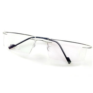 Men rimless Optical frame women Titanium Alloy eyeglasses frame Myopia Prescription glasses frames 9 colors