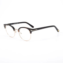 Load image into Gallery viewer, Men&#39;s Glasses Frame Women&#39;s Optical Glasses Frame Eyebrow Line Oval Shape Ultra Light Titanium Acetate Presbyopic Glasses TF5448