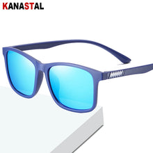 Load image into Gallery viewer, Men&#39;s Polarized Sunglasses UV400 TR90 Square Eyeglasses Frames Eyewear Driving Outdoor Sports Traveling Male Sun Glasses Retro