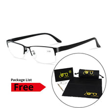 Load image into Gallery viewer, Men&#39;s Reading Glasses For Sight Men Farsighted Spectacles Brillen Man Spectacle Frames with Diopters +1 +1.5 +2 +2.5 +3 +3.5 +4