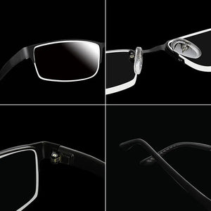 Men's Reading Glasses For Sight Men Farsighted Spectacles Brillen Man Spectacle Frames with Diopters +1 +1.5 +2 +2.5 +3 +3.5 +4
