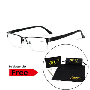 Men's Reading Glasses For Sight Men Farsighted Spectacles Brillen Man Spectacle Frames with Diopters +1 +1.5 +2 +2.5 +3 +3.5 +4