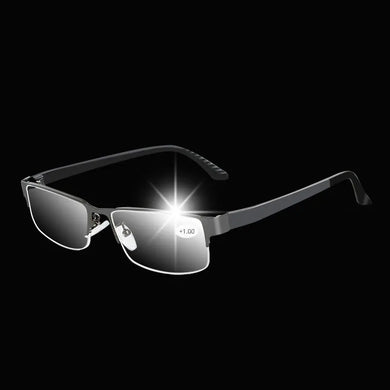 Men's Reading Glasses For Sight Men Farsighted Spectacles Brillen Man Spectacle Frames with Diopters +1 +1.5 +2 +2.5 +3 +3.5 +4