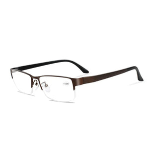 Men's Reading Glasses For Sight Men Farsighted Spectacles Brillen Man Spectacle Frames with Diopters +1 +1.5 +2 +2.5 +3 +3.5 +4