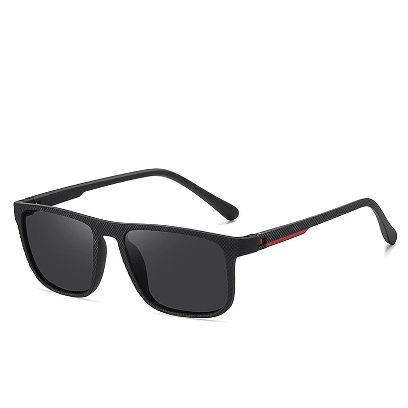 Men's Sunglasses Sun Protection Uv Protection  Retro Rectangular Polarized Sunglasses Cycling Commute Driving Glasses
