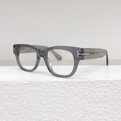 Men's Vintage Acetate Myopia Prescription Glasses 5040 Women's Square Oval Retro Personality Luxury Brand Frame