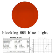 Load image into Gallery viewer, Men's glasses blue light glasses computer lenses orange lense anti blue light glasses computer glasses husband bluelight glasses