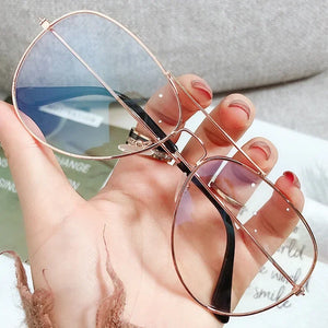 Metal Frame New Frog mirror Finished Myopia Glasses Women Men Nearsighted Eyewear Anti blue light Glasses Diopters +1.0 To+6.0
