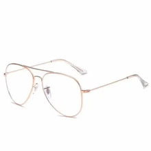 Carica l&#39;immagine nel visualizzatore di Gallery, Metal Frame New Frog mirror Finished Myopia Glasses Women Men Nearsighted Eyewear Anti blue light Glasses Diopters +1.0 To+6.0