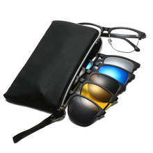 Load image into Gallery viewer, Metal Magnetic Suction Sleeve Mirror Business Polarized Men&#39;s Sunglasses Driving Fishing Optical Prescription Glasses men&#39;s 2342