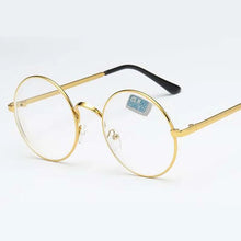 Load image into Gallery viewer, Metal Round Frame Retro Women Men Glasses Finished Myopia Eyewear With Degree -1.0 -1.5 -2.0 -2.5 -3.0 -3.5 -4.0