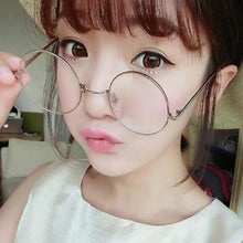 Load image into Gallery viewer, Metal Round Frame Retro Women Men Glasses Finished Myopia Eyewear With Degree -1.0 -1.5 -2.0 -2.5 -3.0 -3.5 -4.0