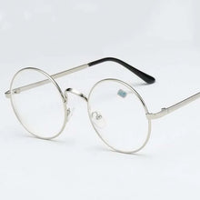 Load image into Gallery viewer, Metal Round Frame Retro Women Men Glasses Finished Myopia Eyewear With Degree -1.0 -1.5 -2.0 -2.5 -3.0 -3.5 -4.0