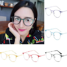 Load image into Gallery viewer, Metal Round Reading Glasses For Women&amp;Men Clear Lens Presbyopia Spectacles Eyeglasses Hyperopia Eyewear Unisex  Glasses