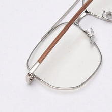 Load image into Gallery viewer, Mimiyou Alloy Pilot Glasses Frame Women Eyewear Retro Men Computer Optical Glasses Myopia Eyeglasses Frame Brand Design oculos