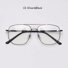 Load image into Gallery viewer, Mimiyou Alloy Pilot Glasses Frame Women Eyewear Retro Men Computer Optical Glasses Myopia Eyeglasses Frame Brand Design oculos