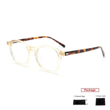 Load image into Gallery viewer, Mimiyou Gentleman Acetate Square Eyewear Men Vintage Computer Optical Glasses Women Myopia Eyeglasses Frame Brand Design Oculos