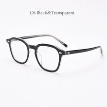 Load image into Gallery viewer, Mimiyou Gentleman Acetate Square Eyewear Men Vintage Computer Optical Glasses Women Myopia Eyeglasses Frame Brand Design Oculos