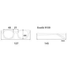 Load image into Gallery viewer, Minimalistic Architectural Custom Designs Clear Crystal Acetate Glasses Frames Round Myopia/Reading/Progressive Unisex