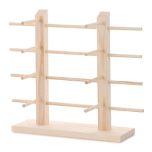 Load image into Gallery viewer, Multi Layers Wood Sunglass Display Racks Shelf Eyeglasses Show Stand Jewelry Holder For Multi Pairs Glasses Showcase Women